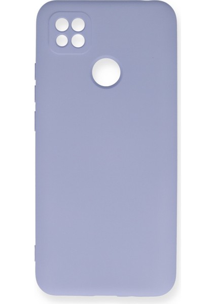 Xiaomi Redmi 9c Kılıf Lansman Içi Kadife Lüx Tasarım Silikon Kapak - Lila