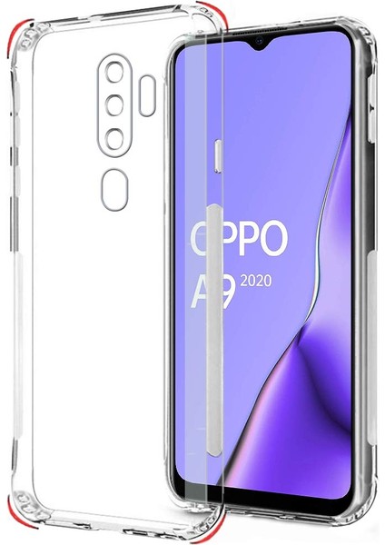 Oppo A9 2020 Kamera Korumalı Süper Silikon Kılıf
