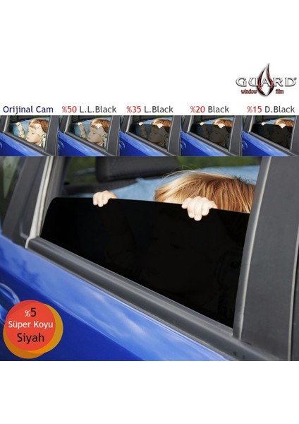 GT-100 1 Ply Çizilmez 50 cm x 60 mt %05 S.d.black Cam Filmi fiyatları