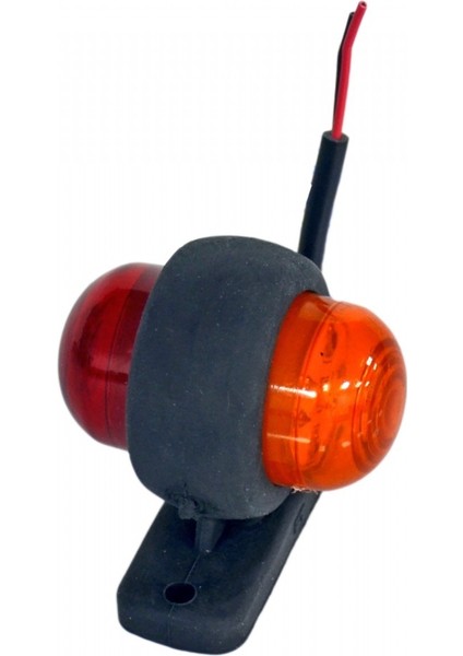 Mini Takoz Lamba Ledli Kırmızı-Sarı 6x4,5 cm BL013KS (2 Li)