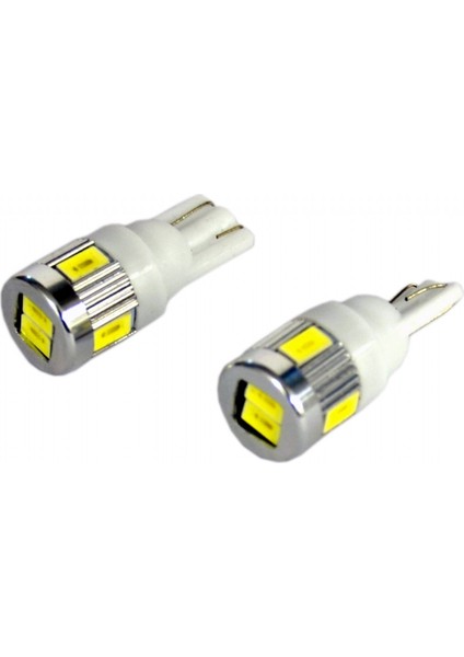 12V T10 Ampul 6 Smd Ledli Beyaz BR0400251
