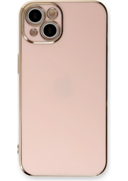 iPhone 13 Kılıf Özel Tasarım Fit Kalıp Lüx Dizayn Silikon Kapak - Pembe fiyatları
