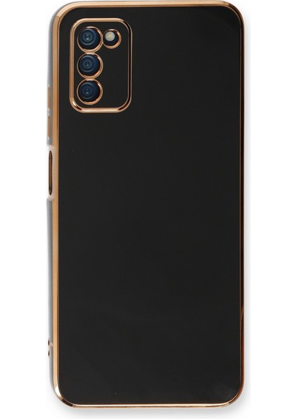 Samsung Galaxy A03S Kılıf Özel Tasarım Fit Kalıp Lüx Dizayn Silikon Kapak - Siyah fiyatları