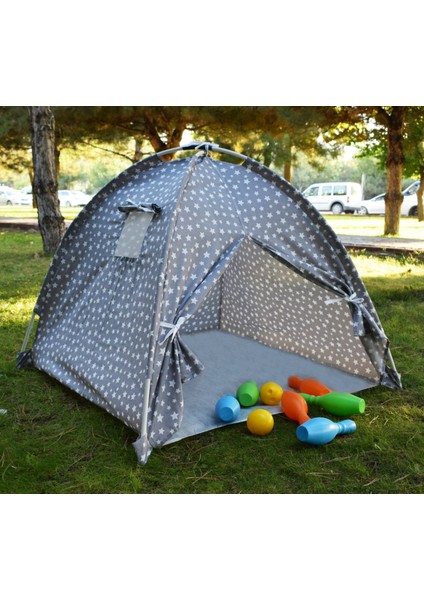 Pamuklu Sağlıklı Çocuk Oyun Çadırı ve Evi