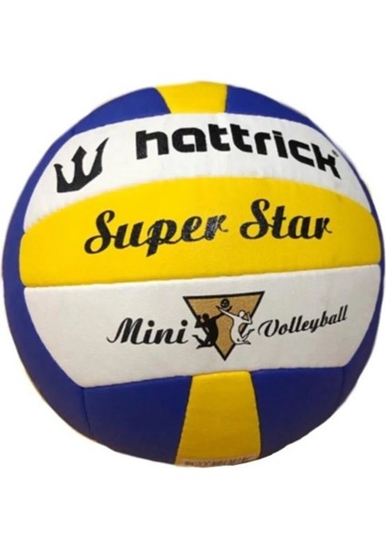 Hattrıck Superstar Mını Voleybol Topu Sarı Lacivert Beyaz