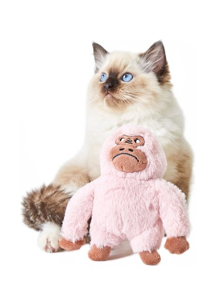 Pet Oyuncaklar Kedi Oyuncak Kedi Malzemeleri Kedi Oyuncak Kendine Merhaba Catnip Komik Kedi Isırık Dayanıklı Kedi Oyuncakları (Orangutan) (Yurt Dışından)