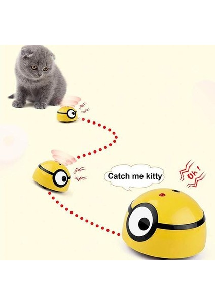 Interaktif Kedi Oyuncak Akıllı Kaçan Rampage Hareketli Kötü Top Köpekler Otomatik Komik Pet Yavru Robotik Hareket Kitty Oyuncak Kedi Oyuncakları (Yurt Dışından)