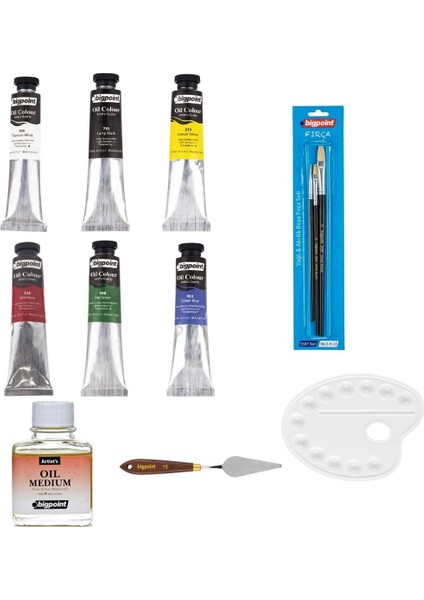 Fine Artist's Yağlı Boya 45ML Profesyonel Set