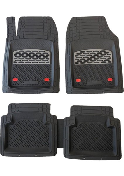 Nissan Qashqai 2006 2013 Paspas Derin Havuzlu Krom Gri