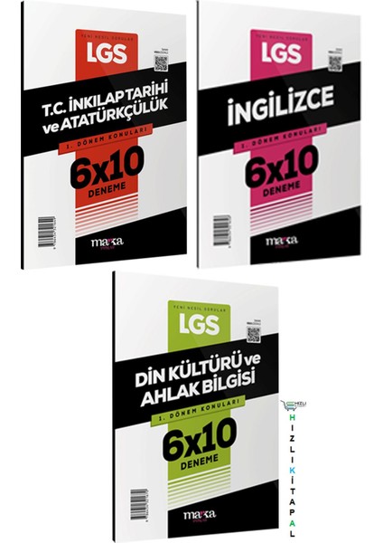 LGS 2023 1. Dönem Ingilizce-Inkilap-Din Kültürü Deneme Seti 3 Ders-18 Deneme