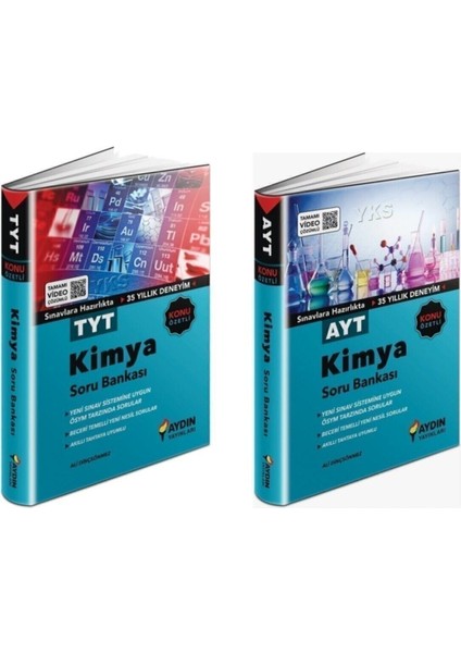 TYT - AYT Kimya Soru Banksı Seti (Ciltli)