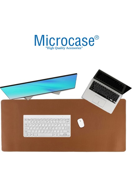 Deri Mouse Pad Laptop Bilgisayar Geniş Masa Matı - AL3023 Taba fiyatları