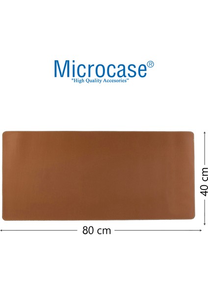 Deri Mouse Pad Laptop Bilgisayar Geniş Masa Matı - AL3023 Taba fırsatları
