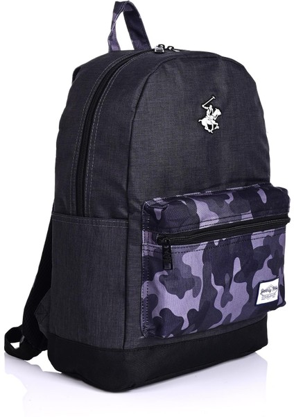 75554 Okul Sırt Çantası Siyah Kamuflaj fiyatları