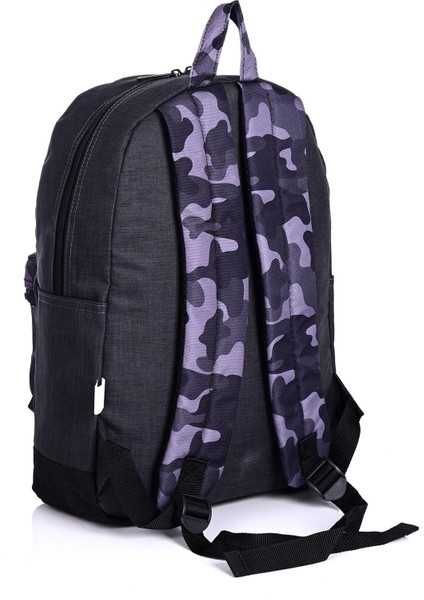 75554 Okul Sırt Çantası Siyah Kamuflaj modelleri