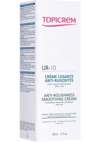 Ur-10 Anti-Roughness Smoothing Cream Vücut Kremi 200ML