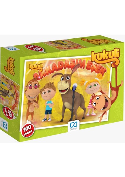 Puzzle 100 Parça Kukuli Frame 5135