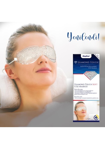 Diamond Touch Soft - Göz Maskesi -2 Adet