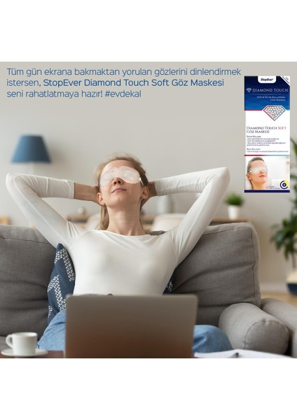 Diamond Touch Soft - Göz Maskesi -2 Adet