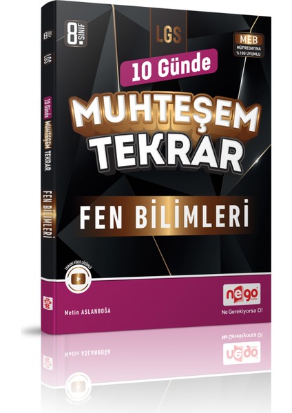 LGS Muhteşem Tekrar Fen Bilimleri
