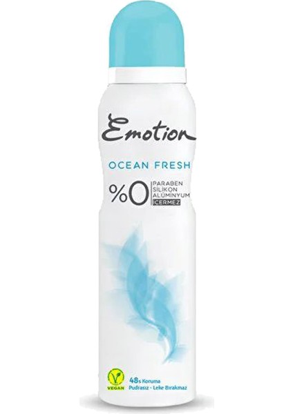 2 Adet Ocean Fresh Kadın Deodorant 150 ml