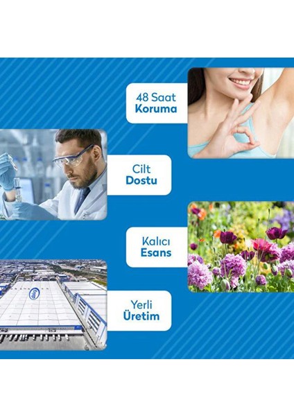 2 Adet Ocean Fresh Kadın Deodorant 150 ml