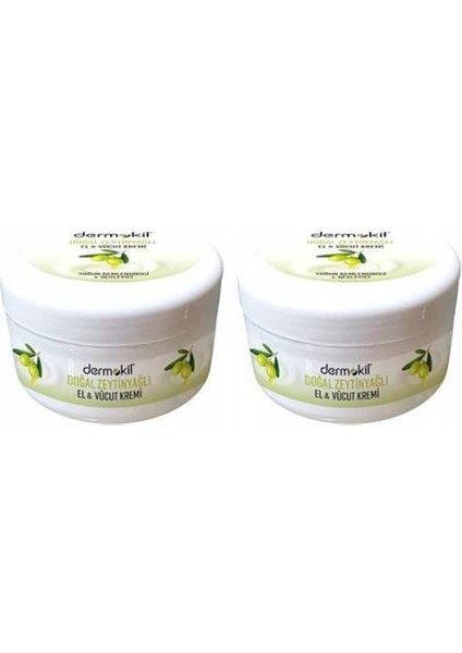 Doğal Zeytinyağlı El Kremi 220ML x 2 Adet