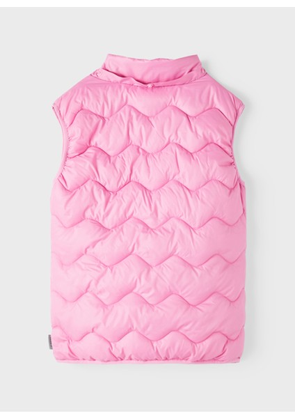 Name It Düz Pembe Kız Çocuk Yelek Nkfmaggy Vest Pb