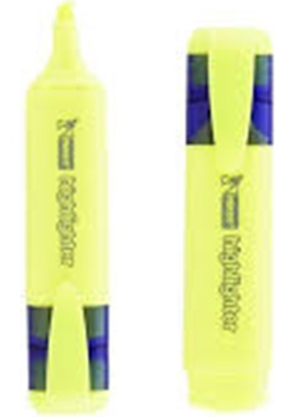 Mikro Mk 701-12 Lİ Fosforlu Kalem Sarı