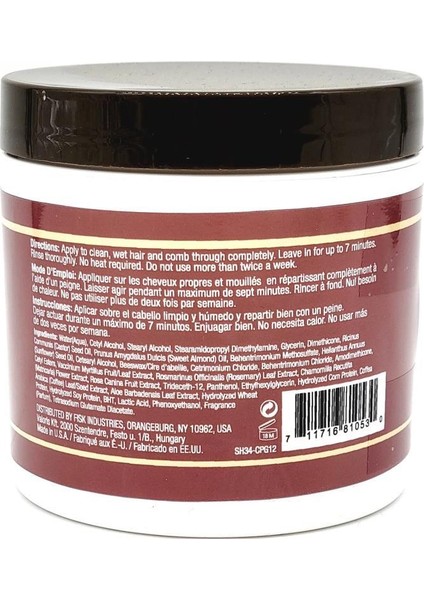 Castor Yavaş Uzayan Saçlara Özel Saç Maskesi 340GR