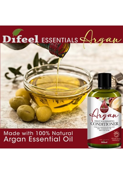 Essentials Argan Yağlı Besleyici Saç Kremi 360ML