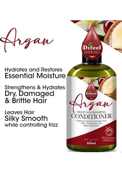 Essentials Argan Yağlı Besleyici Saç Kremi 360ML