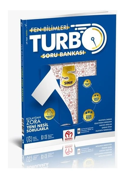 Model Eğitim Yayıncılık 5. Sınıf Turbo Fen Bilimleri Soru Bankası