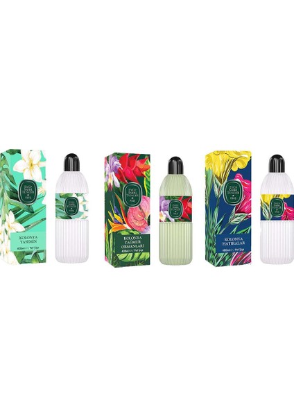 Kolonya Yasemin, Yağmur Ormanları ve Hatıralar Pet Şişe 400 ml