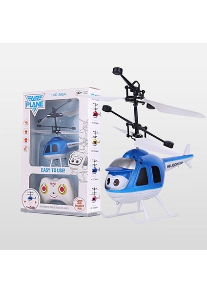 Mini Kızılötesi Sensör Helikopter Uçak 3D Gyro Helikoptero Elektrikli Mikro Helikopter (Yurt Dışından)