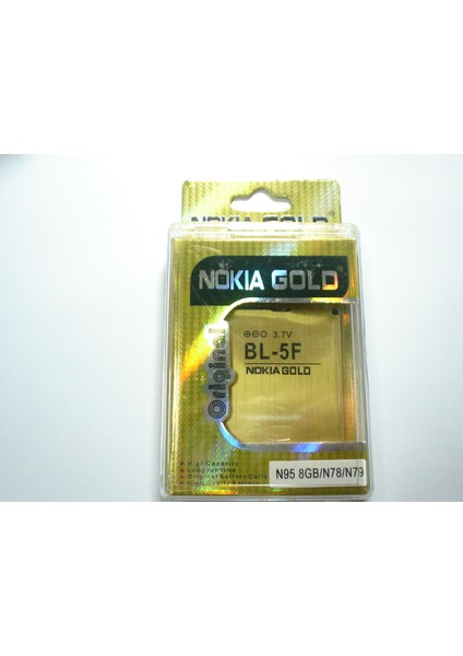 Nokia Bl-5f Gold Batarya