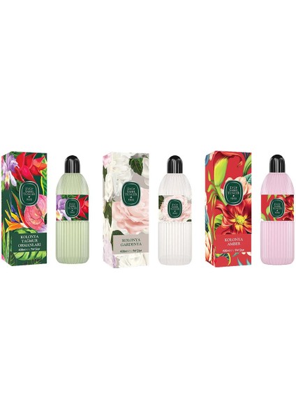 Kolonya Yağmur Ormanları, Gardenya ve Amber Pet Şişe 400 ml