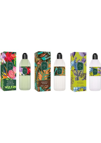 Kolonya Yağmur Ormanları, Tütün ve Lavanta Pet Şişe 400 ml