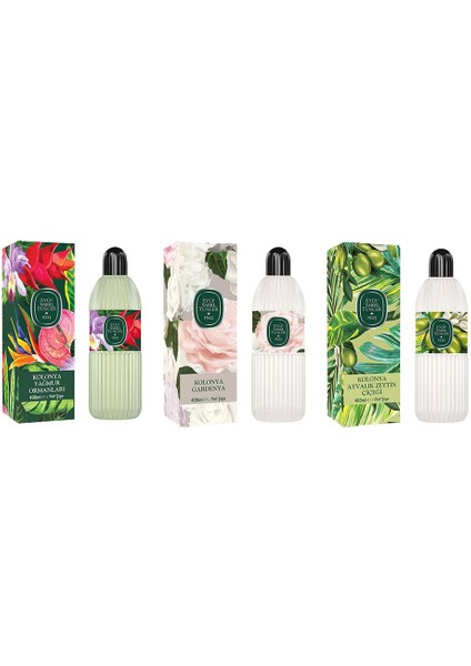 Kolonya Yağmur Ormanları, Gardenya ve Ayvalık Zeytin Çiçeği Pet Şişe 400 ml