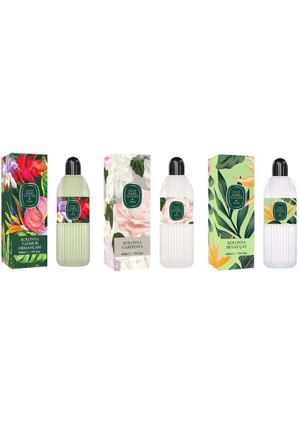 Kolonya Yağmur Ormanları, Gardenya ve Beyaz Çay Pet Şişe 400 ml