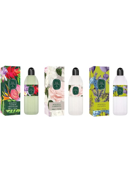 Kolonya Yağmur Ormanları, Gardenya ve Lavanta Pet Şişe 400 ml