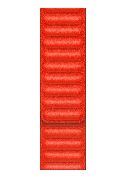 Apple Watch 44 mm Için Kademelı Manyetik Deri Leather Kayış-Kordon modelleri