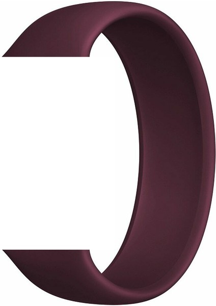 Apple Watch 44 mm Için Solo Loop Silikon Kayış-Kordon Medium