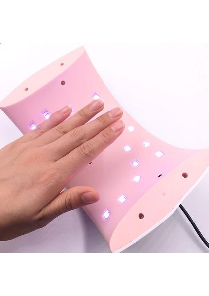 24 W Beyaz Işık Meslek LED Uv Lambası Güneş LED Uv SUN9S Tırnak Kurutma Makinesi Kür Tırnak Oje Jel Nail Art Araçları (Yurt Dışından)