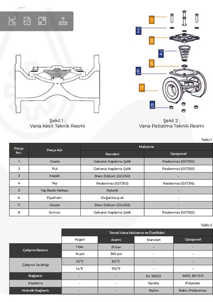 Solenoid Kontrol Vanası