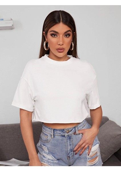 Crop Siyah Tshirt fırsatları