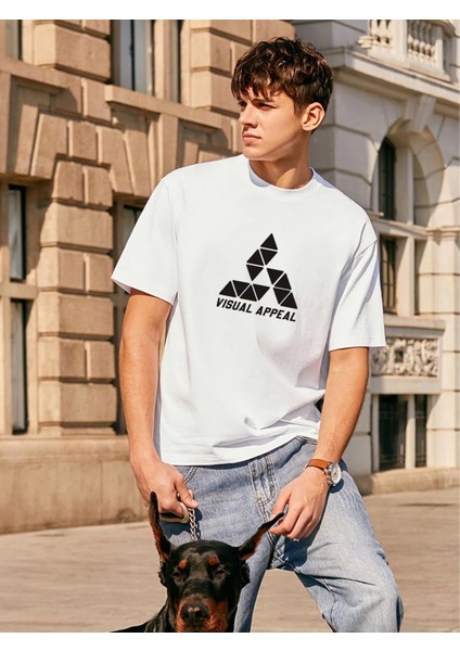 Vısual Appeal Baskılı Loversize Tshirt fiyatları