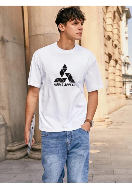 Vısual Appeal Baskılı Loversize Tshirt modelleri