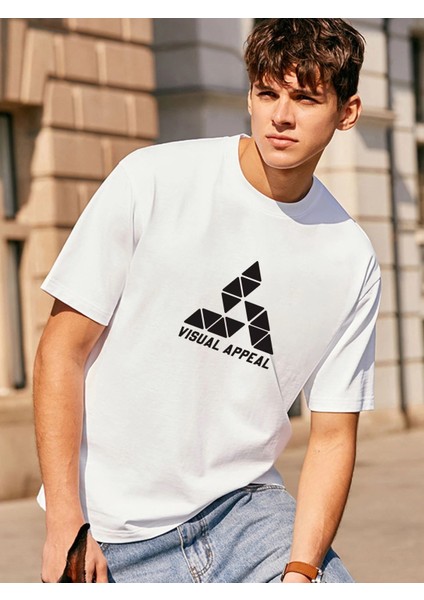 Vısual Appeal Baskılı Loversize Tshirt fırsatları