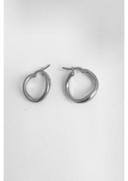 Dalgalı Gümüş Şarnel Küpe fiyatları